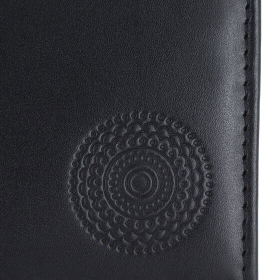oxmox Leather Portfel Ochrona RFID Skóra 12 cm