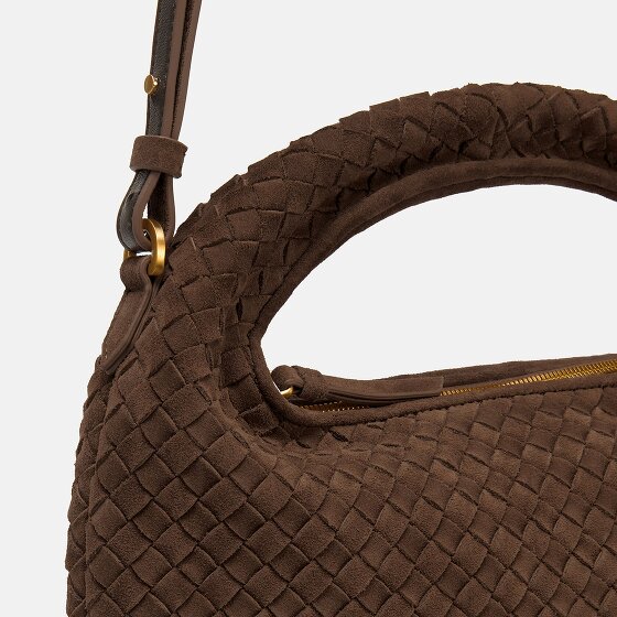 LES VISIONNAIRES Sadie Weave Torba Skórzany 37 cm