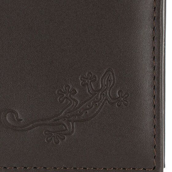 oxmox Leather Portfel Ochrona RFID Skóra 11 cm