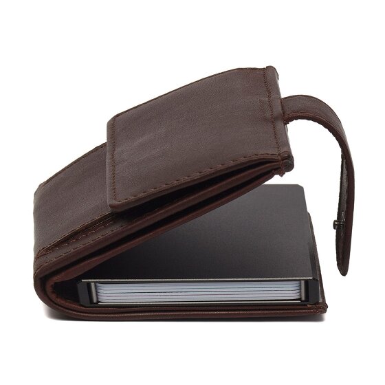 The Chesterfield Brand Leipzig Etui na karty kredytowe Ochrona RFID Skórzany 7.5 cm