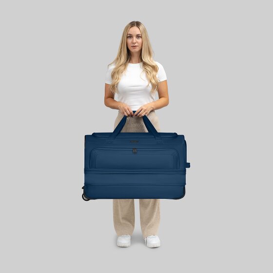 Redolz Torba podróżna na 2 kółkach Duffle Essentials 70 cm L z klapą rozporową