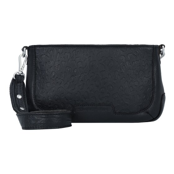 Cowboysbag Lovely leopard Torba na ramię Skórzany 25 cm