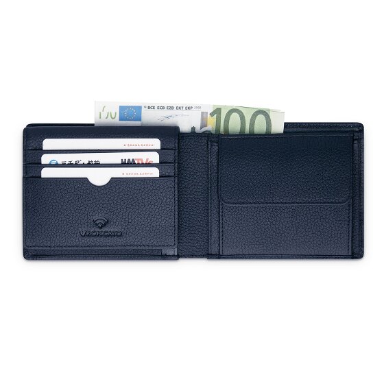 Roncato Alaska Portfel Ochrona RFID Skórzany 13 cm