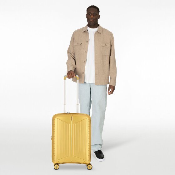 Jump Evae 4 kółka Walizka kabinowy 55 cm z plisą rozprężną