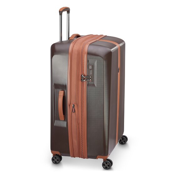 Delsey Paris Promenade Hard 2.0 4 kółka Zestaw walizek 3-części z plisą rozprężną