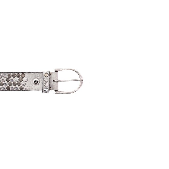 b.belt Pasek z ćwiekami skóra