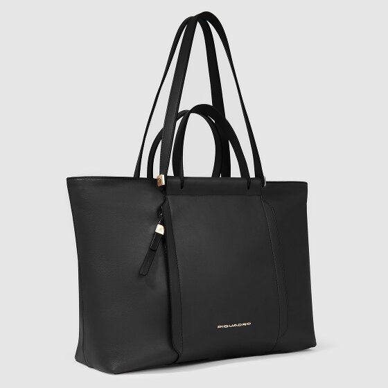 Piquadro Circle Shopper Bag Skórzany 38 cm Komora na laptopa