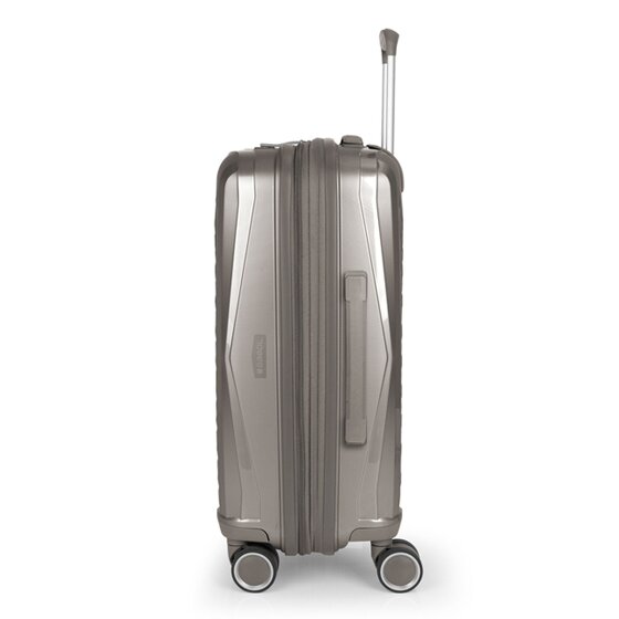 Gabol Queens 4 kółka Zestaw walizek 4-części z plisą rozprężną