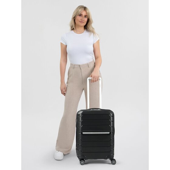 Samsonite Flux 4 kółka Walizka kabinowy 55 cm z plisą rozprężną