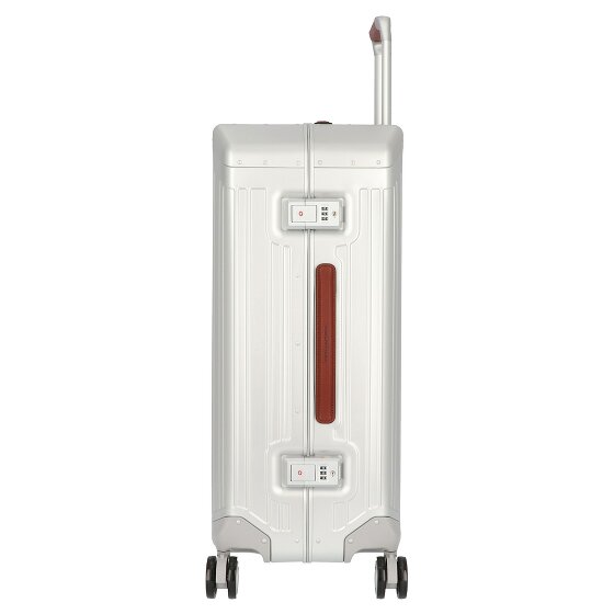 Piquadro Walizka aluminiowa z 4 kółkami, 69 cm