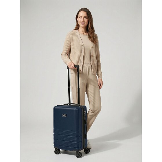 camel active Hanoi 4 kółka Walizka kabinowa S 55 cm z funkcją poszerzenia