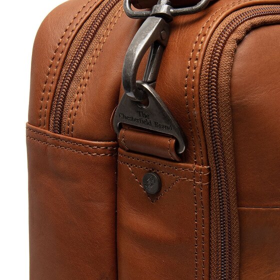 The Chesterfield Brand Wax Pull Up Teczka Skórzany 44 cm Komora na laptopa