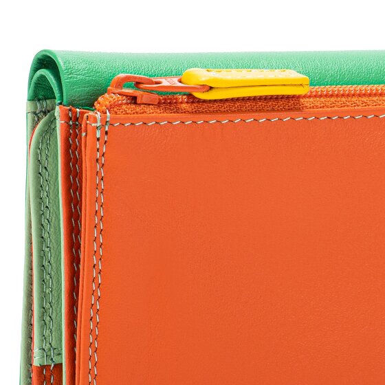 Mywalit Medium Tri-fold Leather Wallet 12 cm
