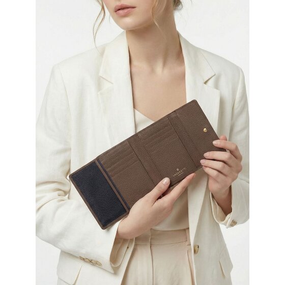 Lazarotti Skórzany portfel Bologna XL z przegrodą na zamek błyskawiczny, skóra 14 cm