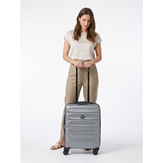 Delsey Paris Meteor 4 kółka Walizka kabinowa 55 cm z funkcją poszerzenia