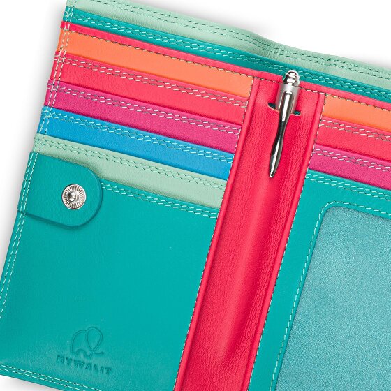 Mywalit Portfel Ochrona RFID Skórzany 8 cm