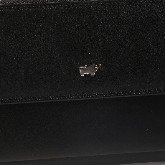 Braun Büffel Golf 3.0 Portfel Ochrona RFID Skórzany 19 cm