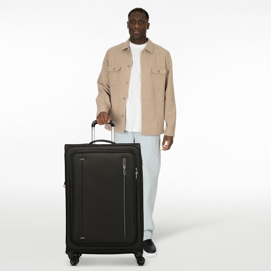 American Tourister Cloudrider 4 kółka Walizka L 78.5 cm z plisą rozprężną