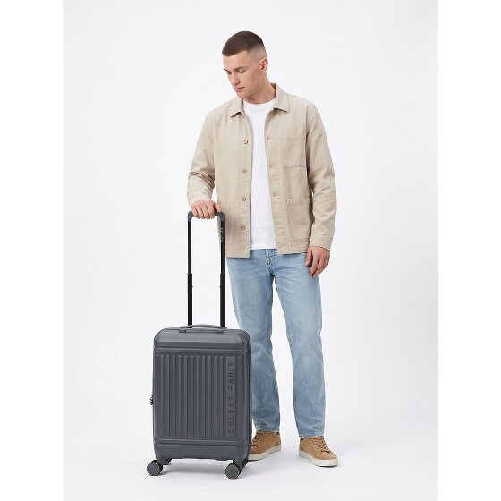 Delsey Paris Lutece 4 kółka Walizka kabinowa 55 cm z funkcją poszerzenia