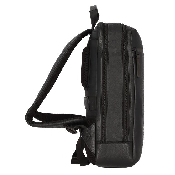 Jost Stockholm Plecak skórzany 46 cm Komora na laptopa
