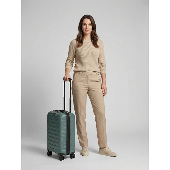 d&n Toronto 4 kółka Walizka kabinowy S 54 cm z plisą rozprężną