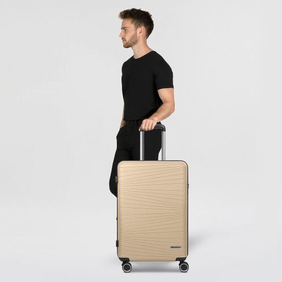 Franky Wózek 4-kołowy Dallas 3.0 M 65 cm z elastycznym składaniem