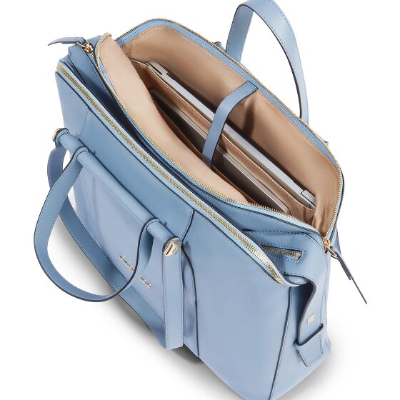 Piquadro Koło torba na laptopa skórzana 40 cm przegroda na laptopa