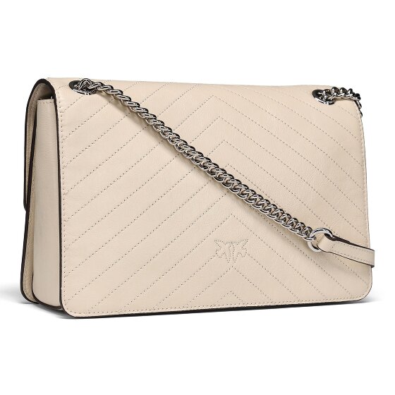 PINKO Love One Torba na ramię Skórzany 26 cm
