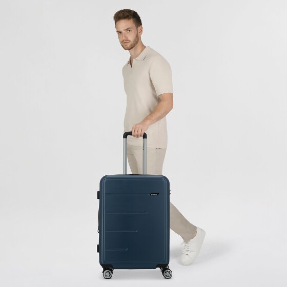 Gabol Future Plus 4 kółka Walizka 66 cm z plisą rozprężną