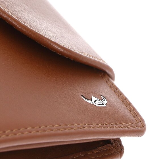 Golden Head Polo Portfel Ochrona RFID Skóra 12.5 cm