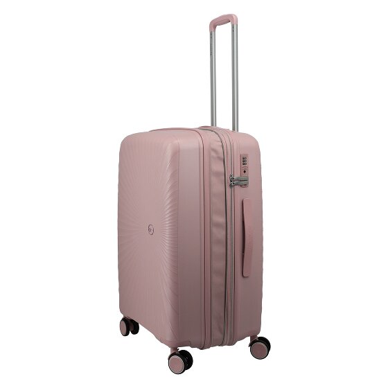 Travelite Tamaris x Travelite Voyaage 4 kółka Zestaw walizek 3-części z plisą rozprężną