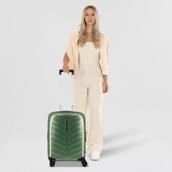 Samsonite Attrix 4 kółka Walizka kabinowy 55 cm z plisą rozprężną