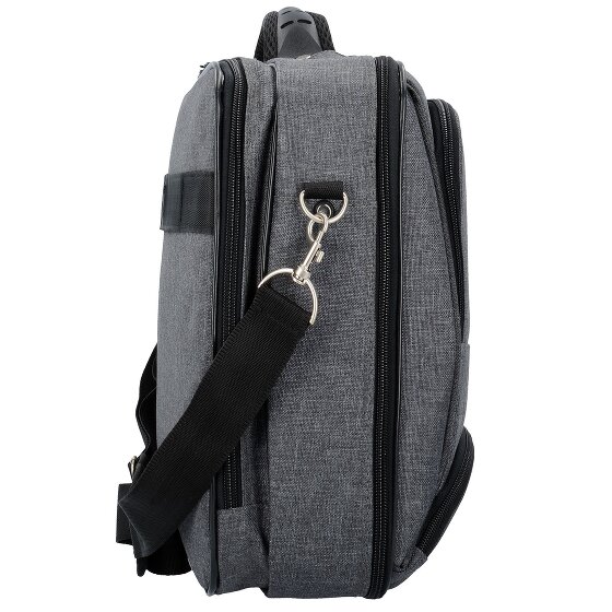 Dermata Torba podróżna Basic Plus z przegrodą na laptopa 43 cm
