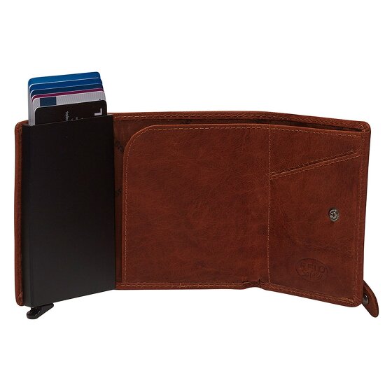 The Chesterfield Brand Paris Etui na karty kredytowe Ochrona RFID Skórzany 7 cm