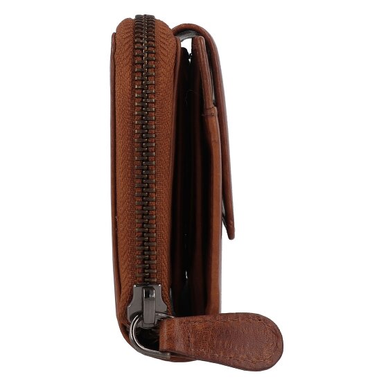 Greenburry Newport Portfel Ochrona RFID Skórzany 14 cm