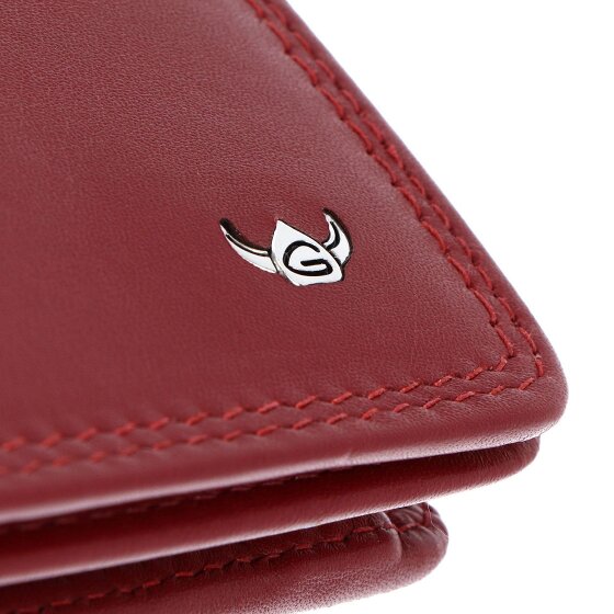 Golden Head Polo Portfel Ochrona RFID Skóra 12 cm