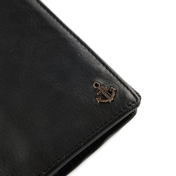 Harbour 2nd Tarquin Portfel Ochrona RFID Skórzany 9.5 cm