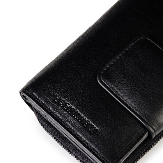 Jack Kinsky Livorno 511 Portfel Ochrona RFID Skórzany 9.5 cm