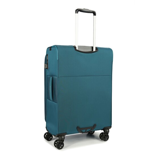 Samsonite Base Breeze 4 kółka Walizka 67 cm z plisą rozprężną