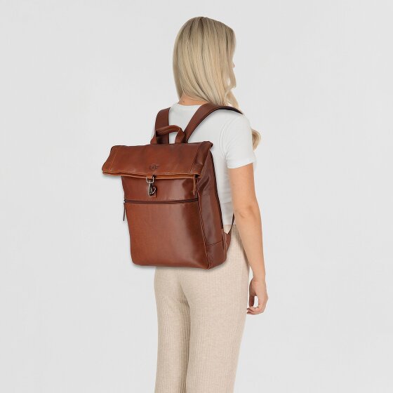 Greenburry Vintage Plecak Skórzany 43 cm Komora na laptopa