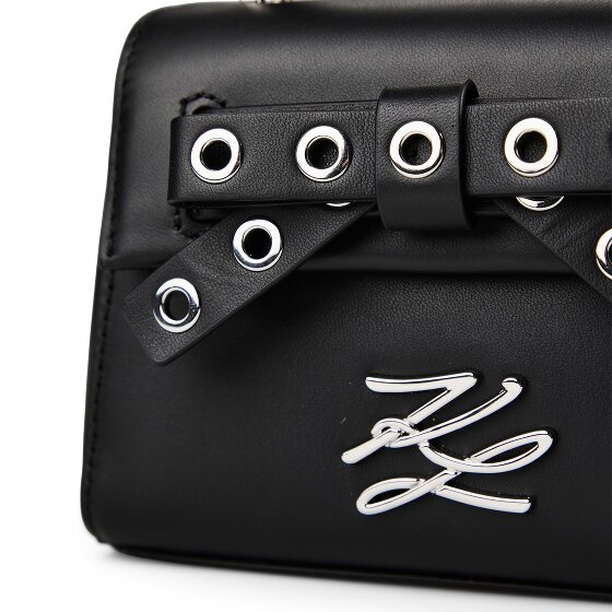 Karl Lagerfeld Autograph Mini Torba Handbag Skóra 15 cm