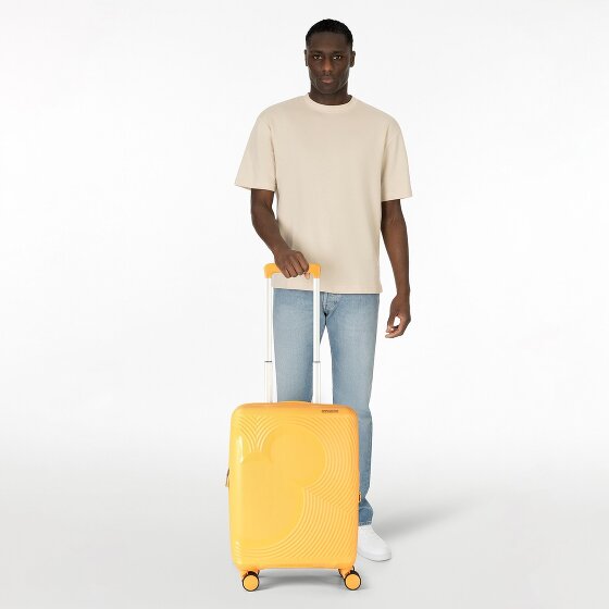 American Tourister Mickey Magic 4 kółka Walizka kabinowy 55 cm z plisą rozprężną