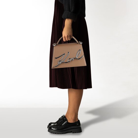Karl Lagerfeld Signature 2.0 Torba Skórzany 21.5 cm