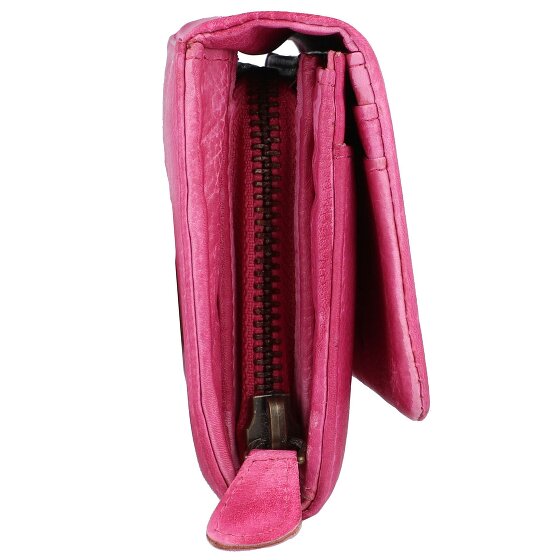 Jack Kinsky Skórzany portfel Nassau 19 cm