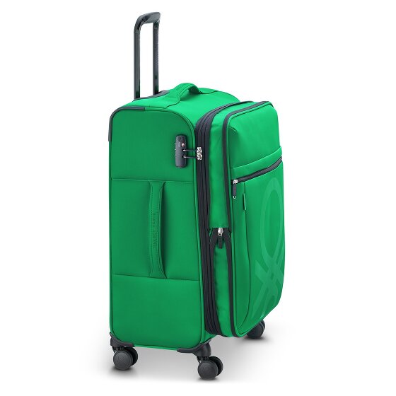 Delsey Paris x Zestaw walizek na 4 kółkach United Colors of Benetton Colour Block 3 szt.