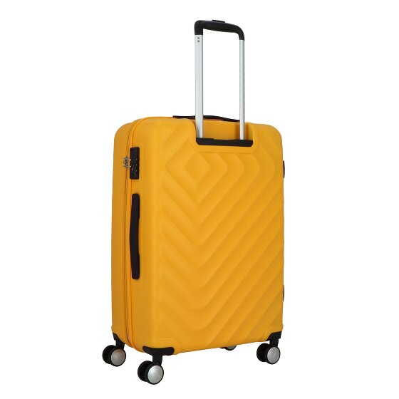 American Tourister Summer Square 4 kółka Zestaw walizek 3-części z plisą rozprężną