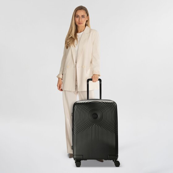 Gabol Radar 4 kółka Walizka 65 cm z plisą rozprężną