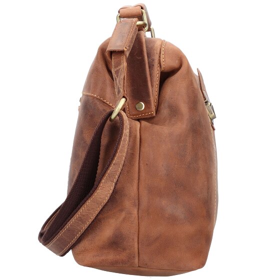 Greenburry Vintage Handbag Leather 32 cm