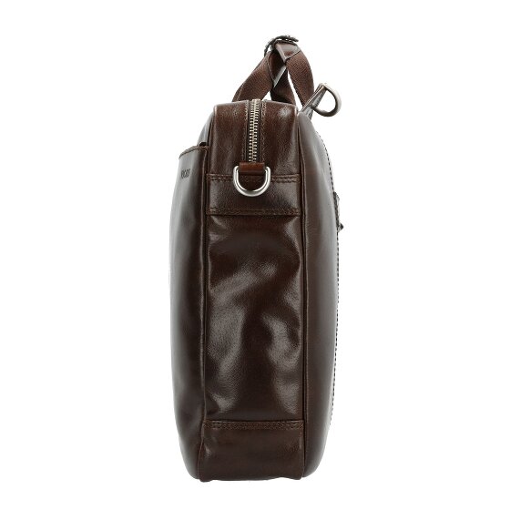 Picard Buddy Briefcase Messenger Skórzany 42 cm Komora na laptopa