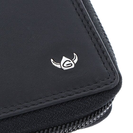 Golden Head Polo Portfel Ochrona RFID Skóra 12.5 cm